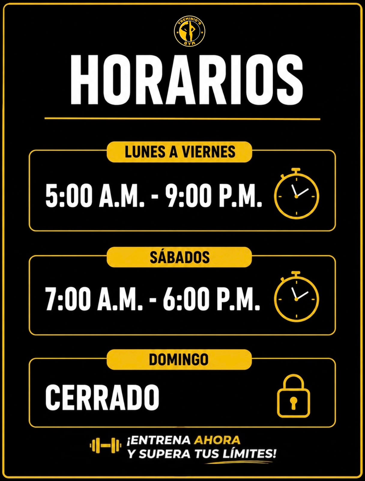 Horarios